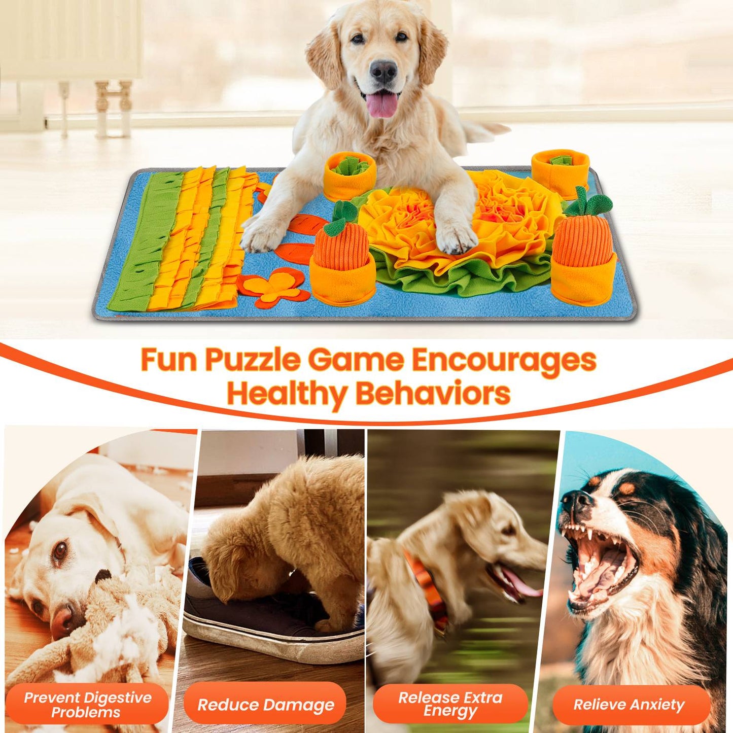 AOSION Snuffle Mat for Dogs