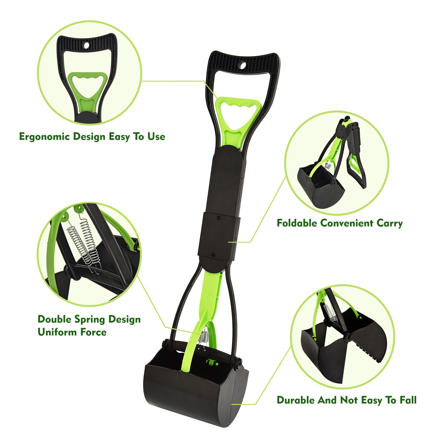 AOSION Pooper Scooper for Dogs,Dog Scooper