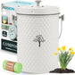 AOSION Countertop Compost Bin Kitchen,Odorless Indoor Compost Bin