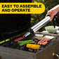 Artcorner Professional Jerky Gun for Ground Meat | 2.0LB Capacity Jerky Maker Kit with 5 Attachments